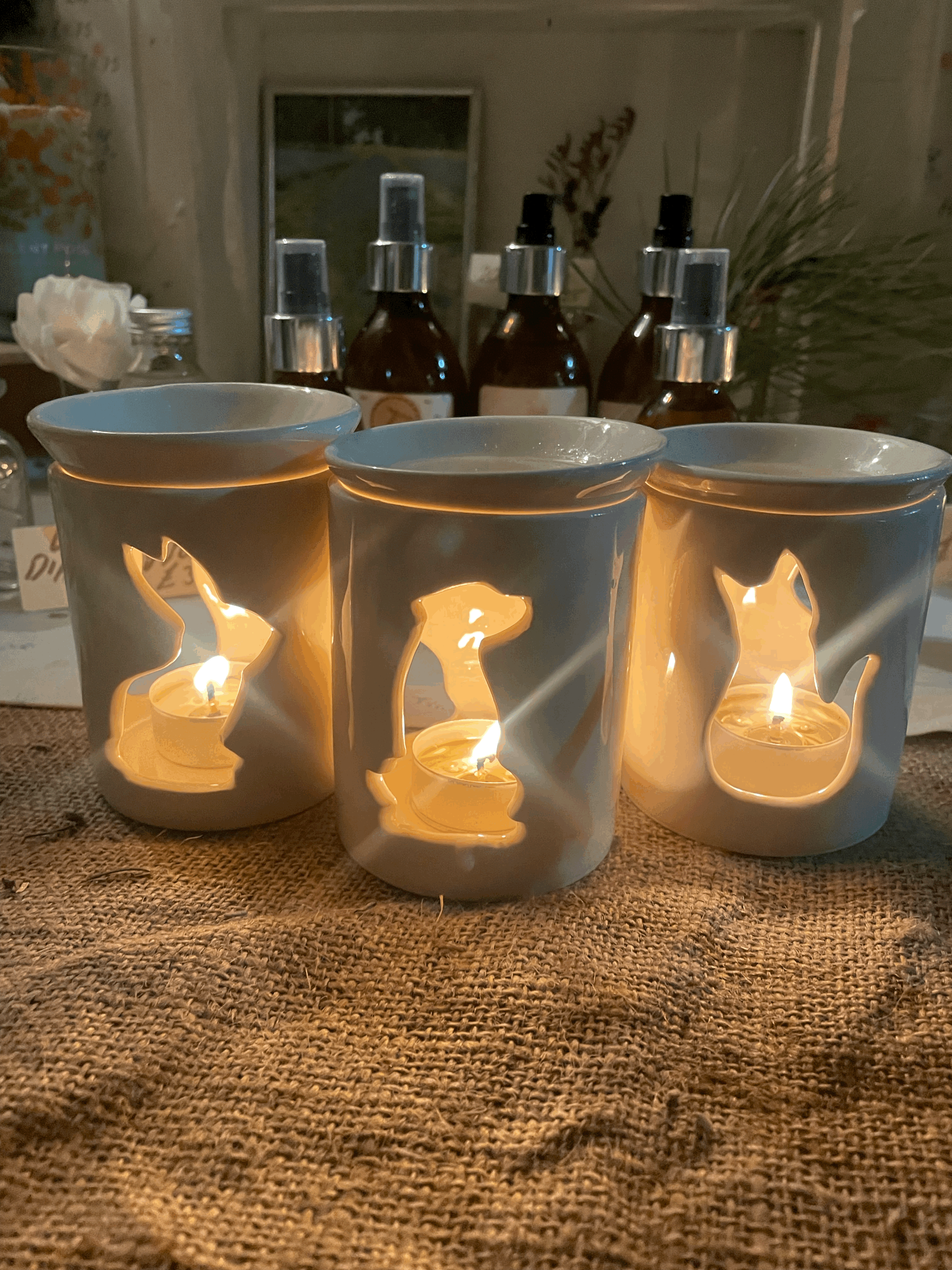 Silhouette Ceramic Wax Melt Burner