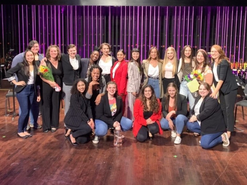 Cast of Madam President, Ferguson Center New Musicals Lab, Summer 2021