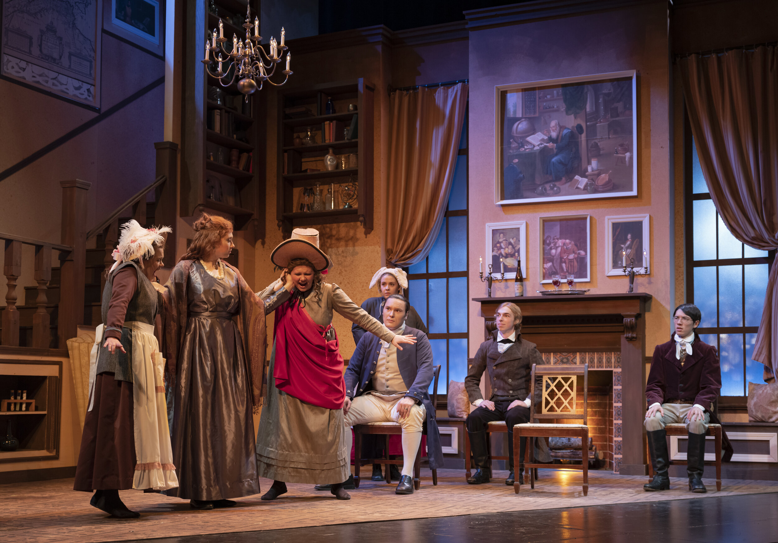 An Experiment With an Air Pump, Theater CNU, Fall 2019