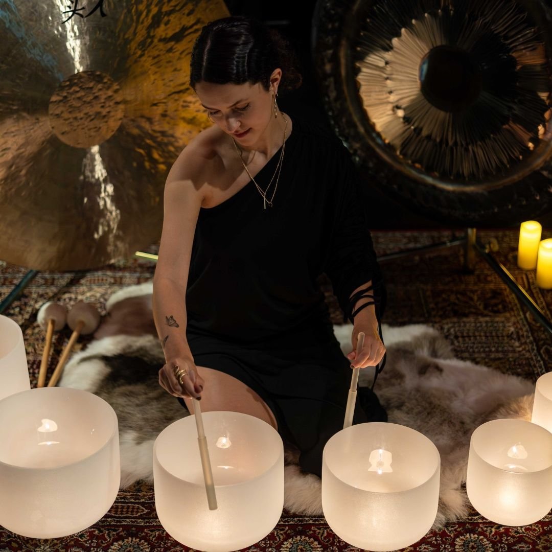CRYSTAL SOUND BATH - SUNDAY 21st APRIL

There are still a few spaces available to join Kirsten for Voice + Vibrations this Sunday evening.

Sound isn&rsquo;t only experienced by the human ear, it is felt through our entire being. These soothing frequ