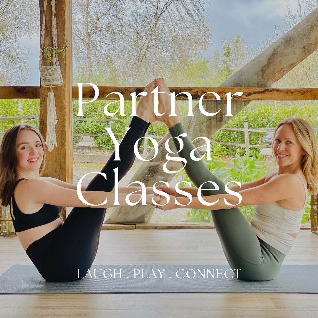 NEW! PARTNER YOGA CLASSES

LAUGH 😂 PLAY 🧘&zwj;♀️ CONNECT 🤗 

Celebrate your bond with your favourite person and experience a unique way to bond, build trust, improve your communication, and overall, just have a really good time together.

Partner 