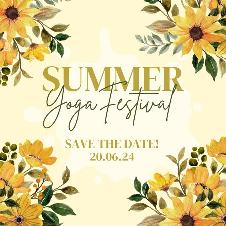 SAVE THE DATE! SUMMER YOGA FESTIVAL 2024
Thursday 20th June

A SUMMER SOLSTICE CELEBRATION

Bringing together the very best of Yoga, Breathwork, Sound Healing and Meditation in a full-day event to celebrate our fabulous Summer spaces @kingdom_pen.

E