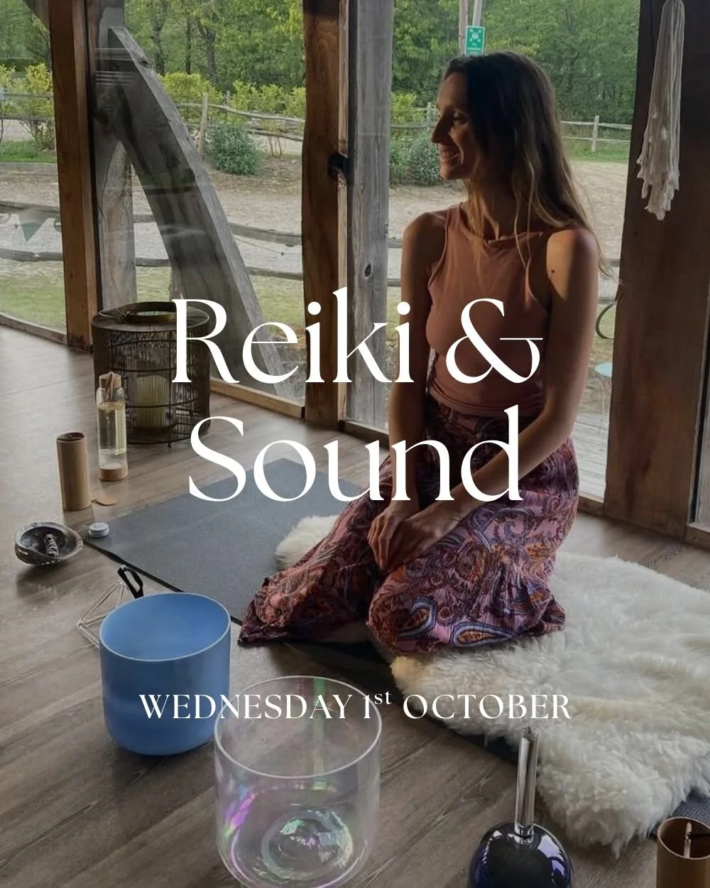This new experience combines the powers of Sound Healing Therapy and Reiki Energy Healing for an evening of deep restoration. 

Dive into a meditative state to receive, heal and alchemise your mind, body and soul. 

You will receive an individual Usu