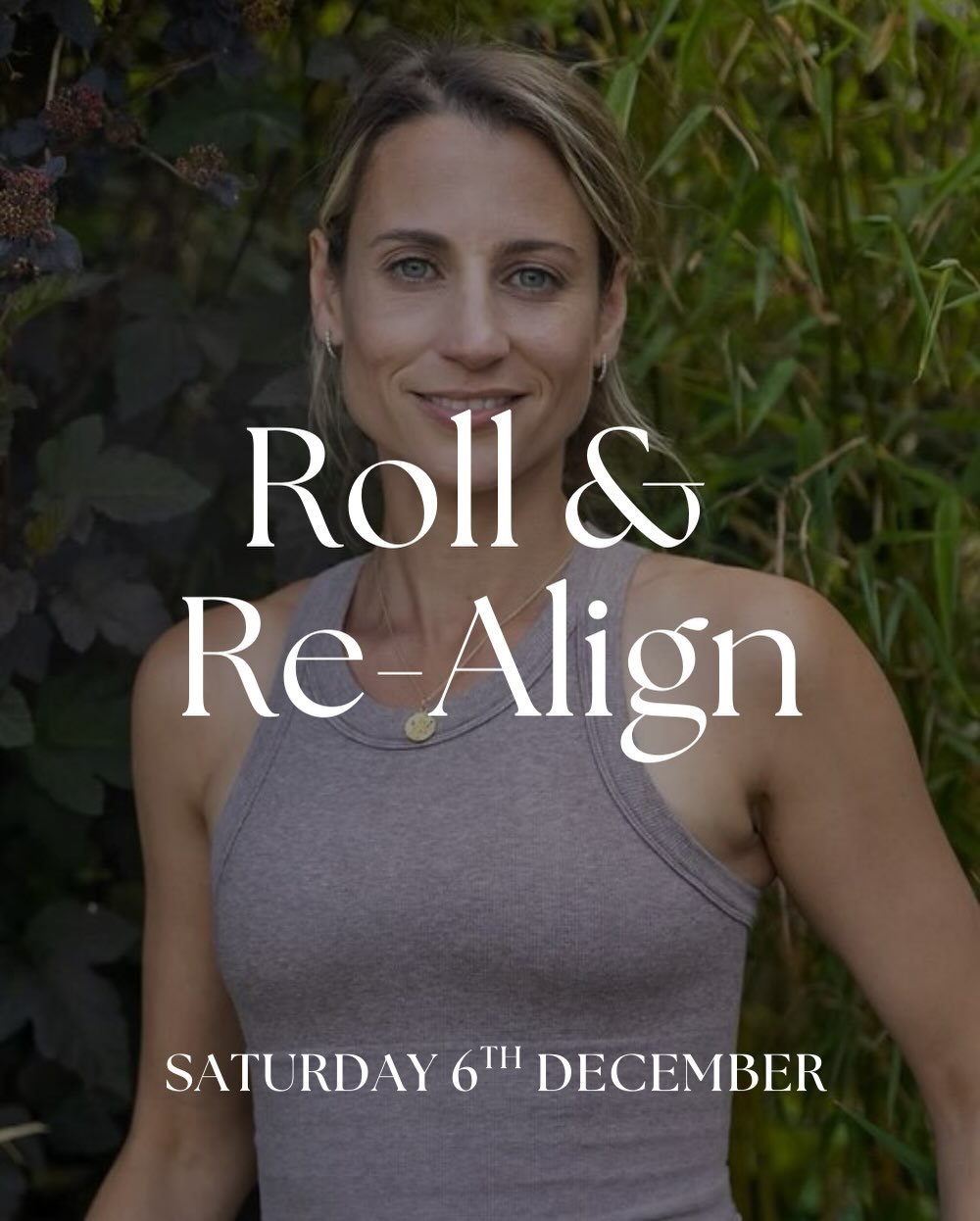 A Self Myofascial Release workshop combining deep release with purposeful movement through targeted, self-directed massage. 

Using massage balls and the principles of Pilates alignment, you&rsquo;ll melt away layers of tension, and reconnect with ho