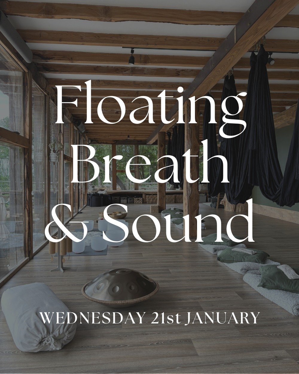 A World Without Weight, A Mind Without Worry 🧘&zwj;♀️

Enjoy the benefits of deep breathing whilst floating in a weightless space, suspended in a peaceful hammock for 90-minutes. 

Floating is the perfect place to practice and learn how to harness y