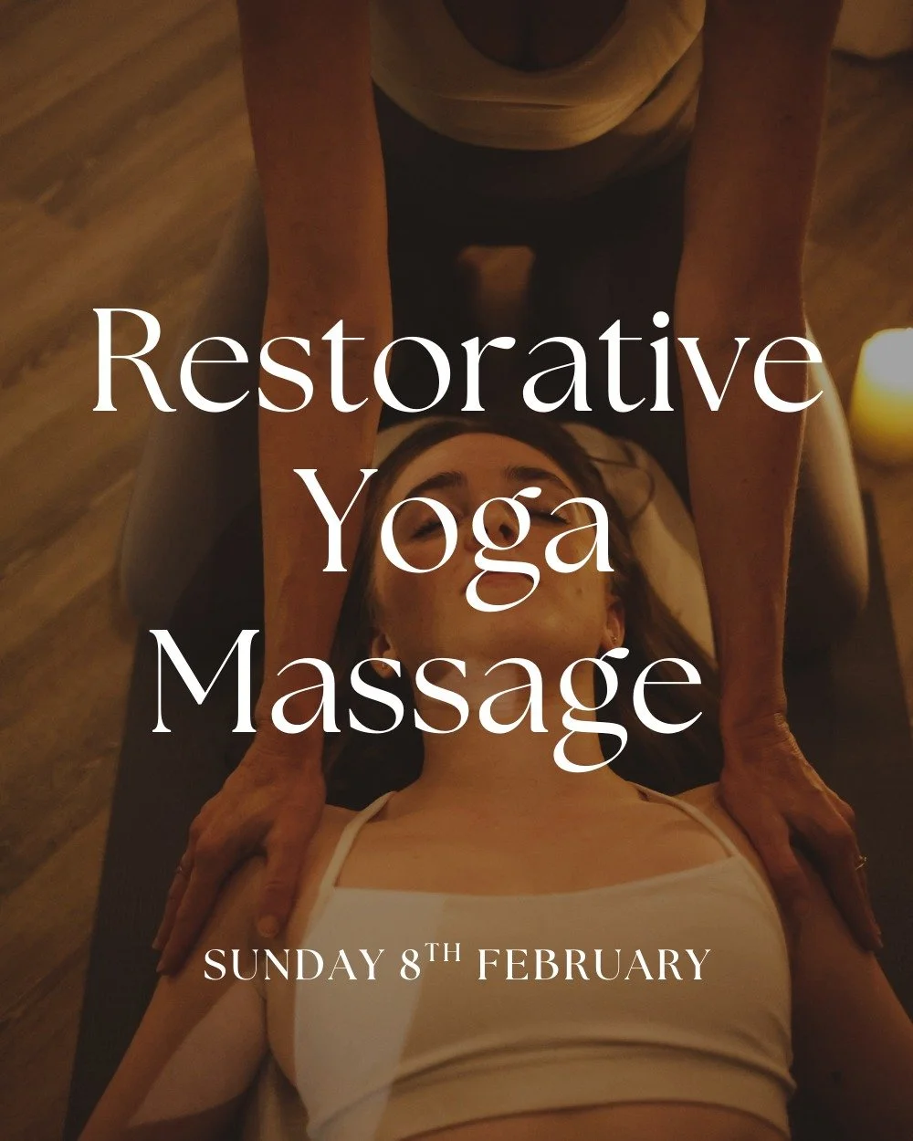 Can you remember what rest feels like?

Rest doesn&rsquo;t have to be earned, productive, or perfect to be powerful.

Restorative Yoga Massage is a 2-hour journey for anyone craving deep rest and nervous system reset. Through long-held restorative po