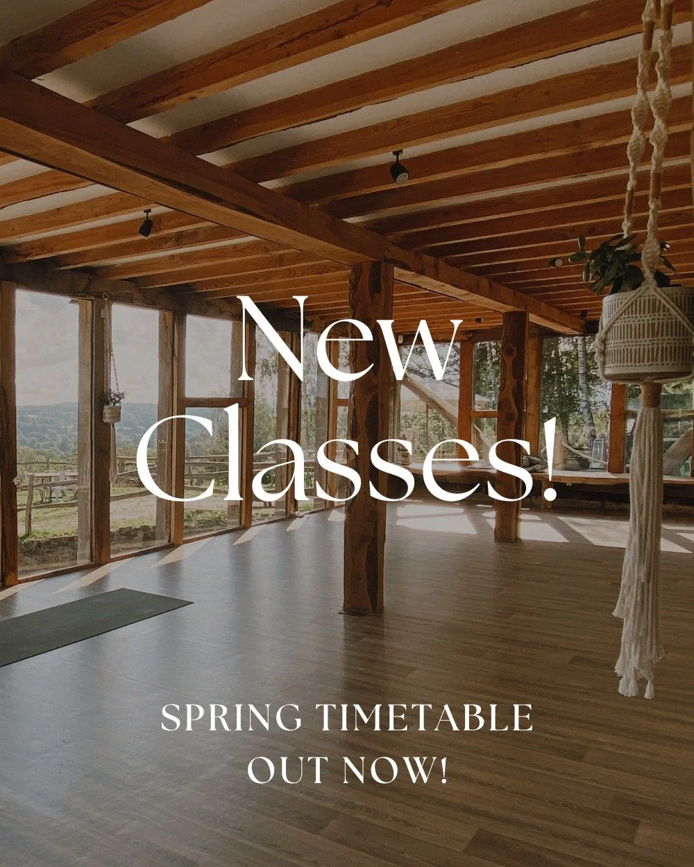 Spring&rsquo;s Here! 🌸 Fresh Classes for a New Season.

Join us Tuesdays for a morning refresh with Holistic Flow at 8:30am with@yoga.andme and unwind in the evening with Yin Yoga at 8pm with @emilyoga.luv.

Wednesdays are your mid-week reset: Yoga 