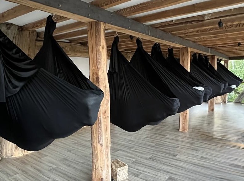 Suspended Rest: Yoga Nidra in Silks