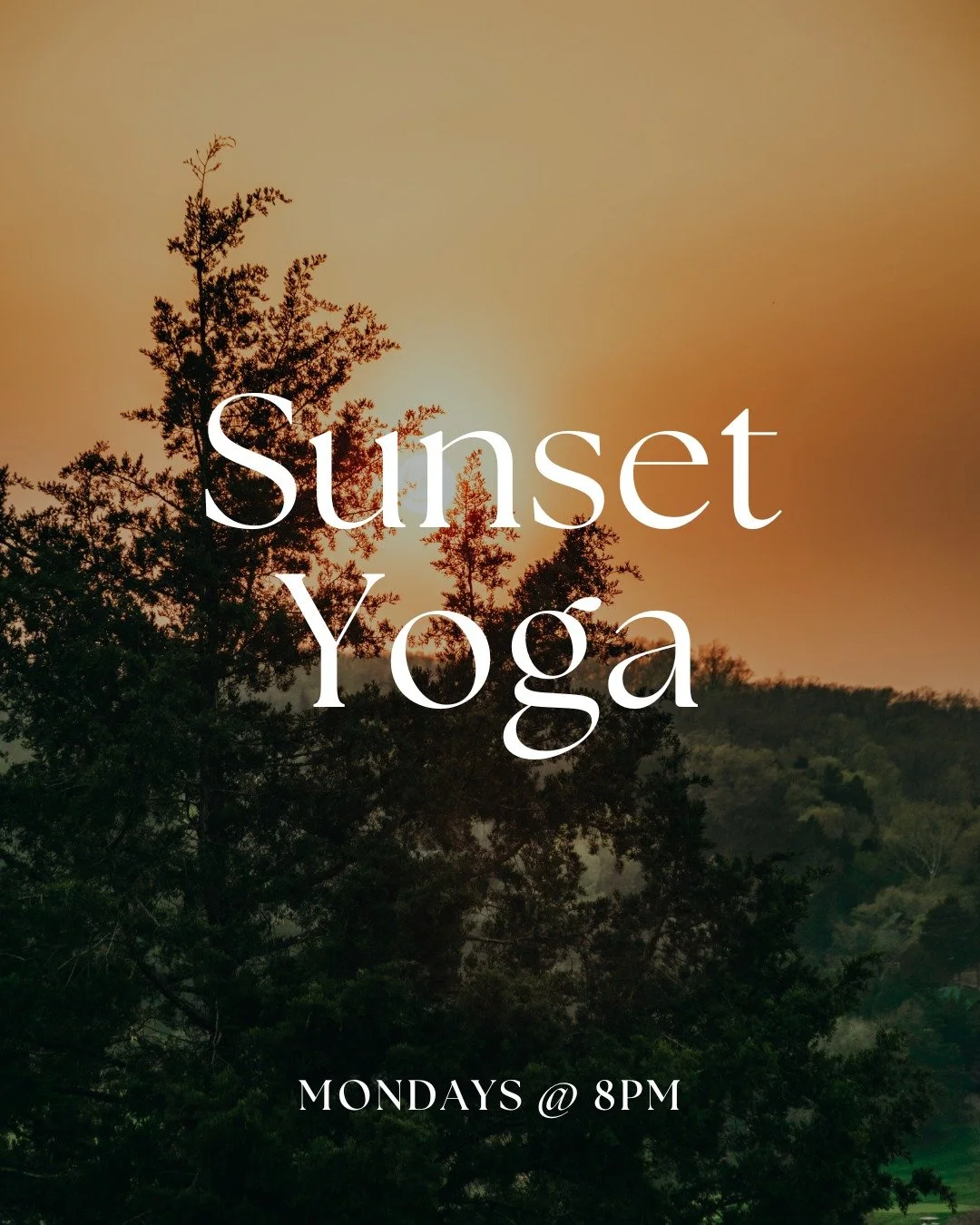 Something new is here &mdash; and it starts TONIGHT. 🌅

Introducing Sunset Yoga &mdash; Monday evenings with @nataliechaponnel

Gentle movement, slow flow &amp; golden evening light. The perfect way to close your week and come back to yourself.

Ton
