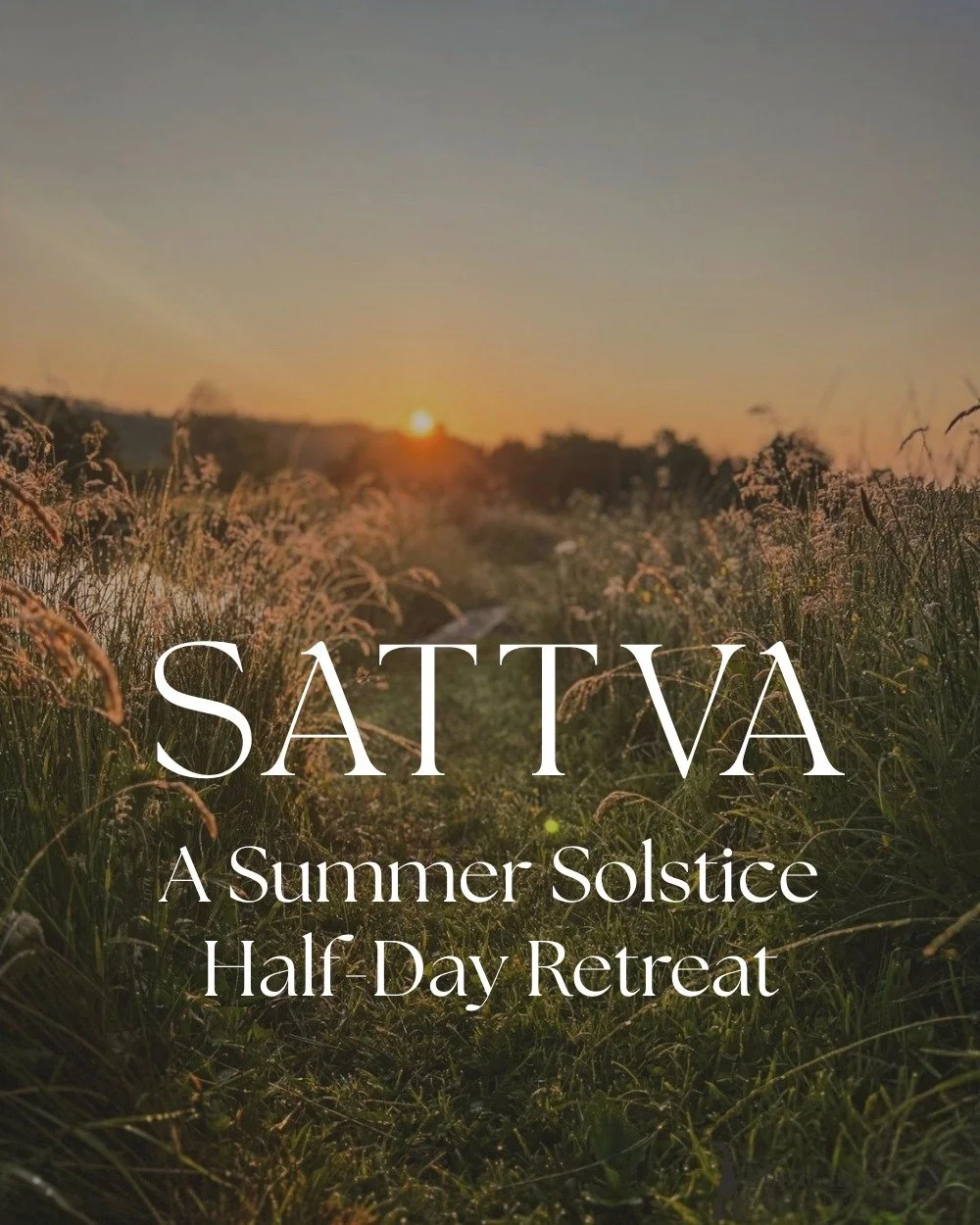 Last spaces. And they will go. 🌞

SATTVA: A Summer Solstice Half-Day Retreat is almost full &mdash; and with summer firmly in the air, we&rsquo;ll be taking this one to the KINGDOM rooftop.

Open skies. Solstice energy. An unbeatable setting.

If yo