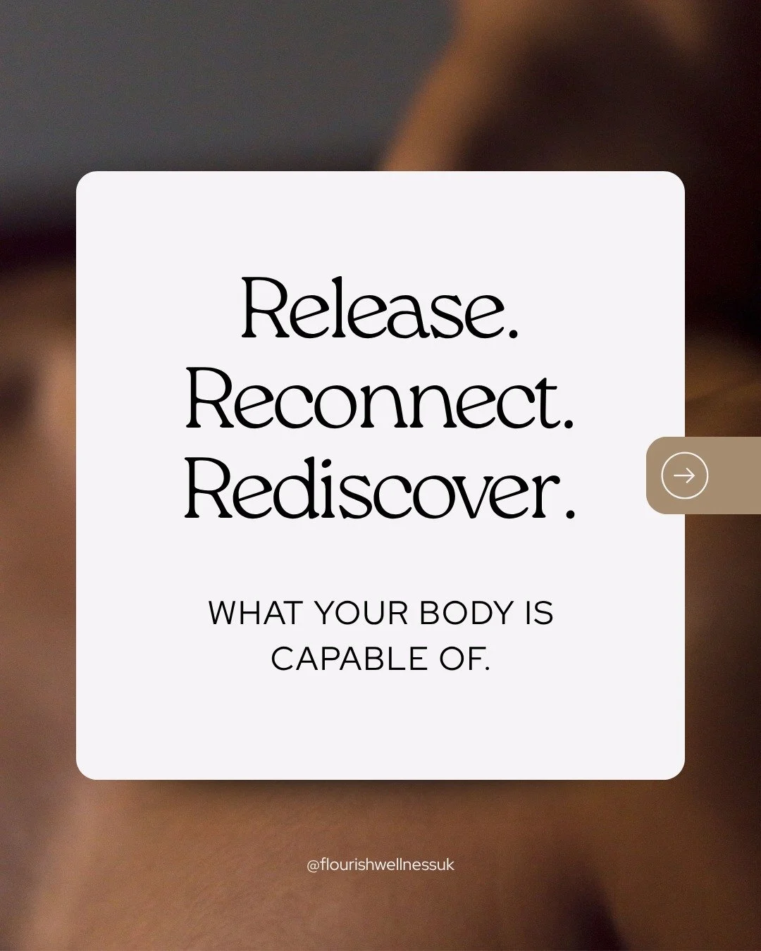 Release. Reconnect. Rediscover what your body is capable of.

Most of us live at a distance from our bodies &mdash; managing them, pushing through them, listening only when they become impossible to ignore. This workshop is a genuine, unhurried retur