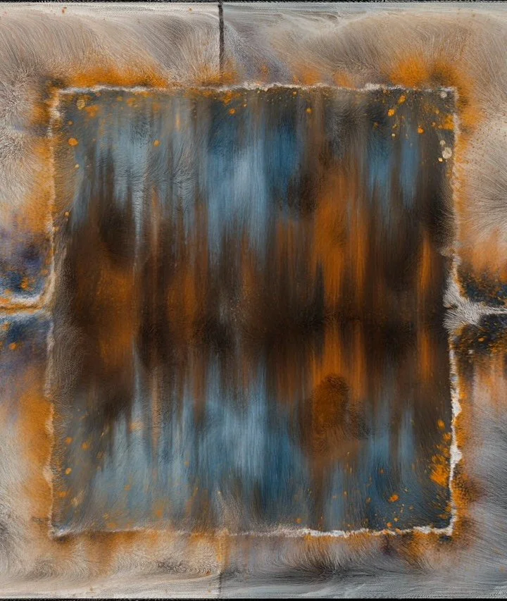 THRESHOLD

A threshold is not always a line we cross. Sometimes it is a place where we remain suspended.

In this work, the boundary appears as a space with its own depth and materiality. Something seems to open before us&mdash;part architecture, par