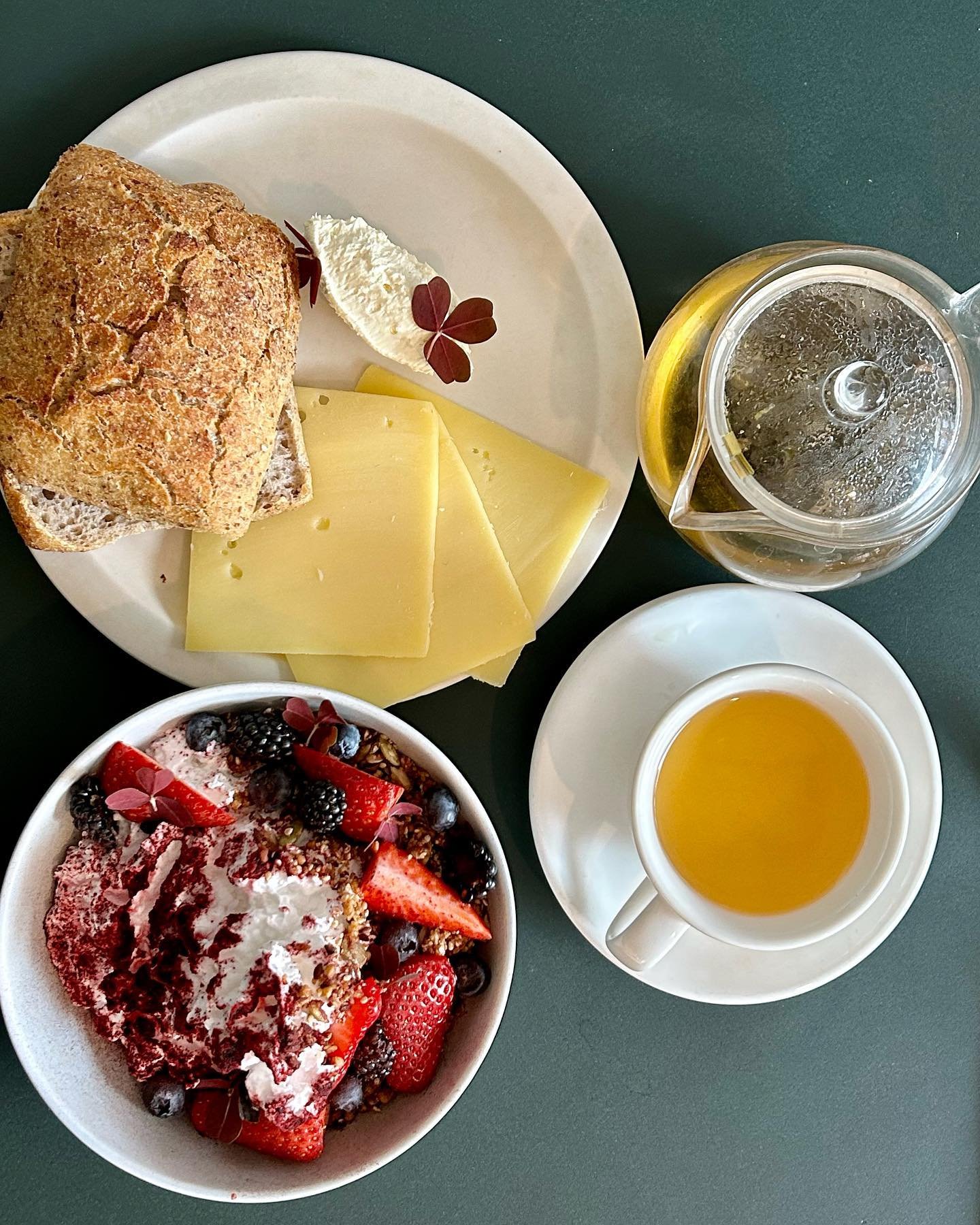 Breakfast for one? We got you. 

The restaurant is open everyday from 8-15 on weekdays and 9-16 on weekends.