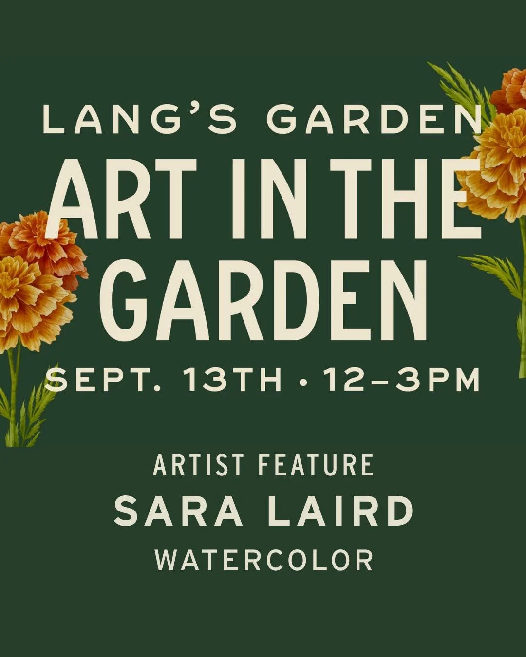 AITG '26 ARTIST FEATURE 💐
Sara Laird

My name is Sara, I&rsquo;m a speech therapist by day who took up reconnected with my love for art as an adult! My art is strongly influenced by the beauty of the Jersey Shore, Pine Barrens, and the flora and fau