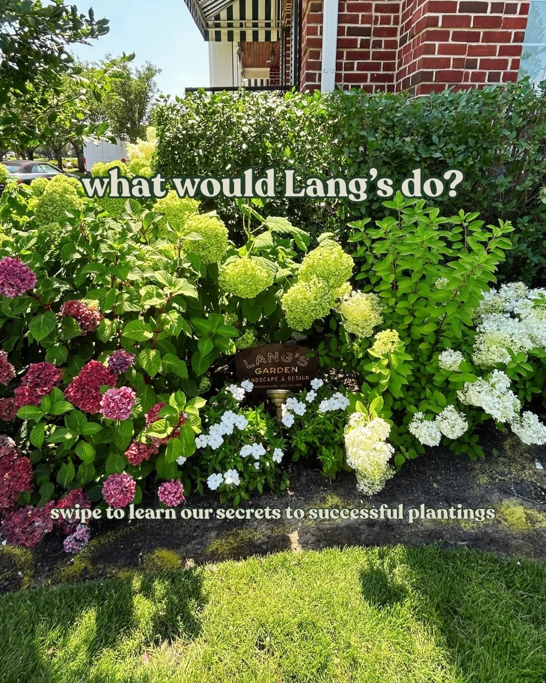 Want an inside scoop from the pros? 👀🌱
Swipe for the products our crew counts on to help every install thrive &amp; survive.

Stop in and stock up on everything you need for your own yard!

📍 Lang&rsquo;s Garden Center - 2020 West Ave, Linwood
📞 