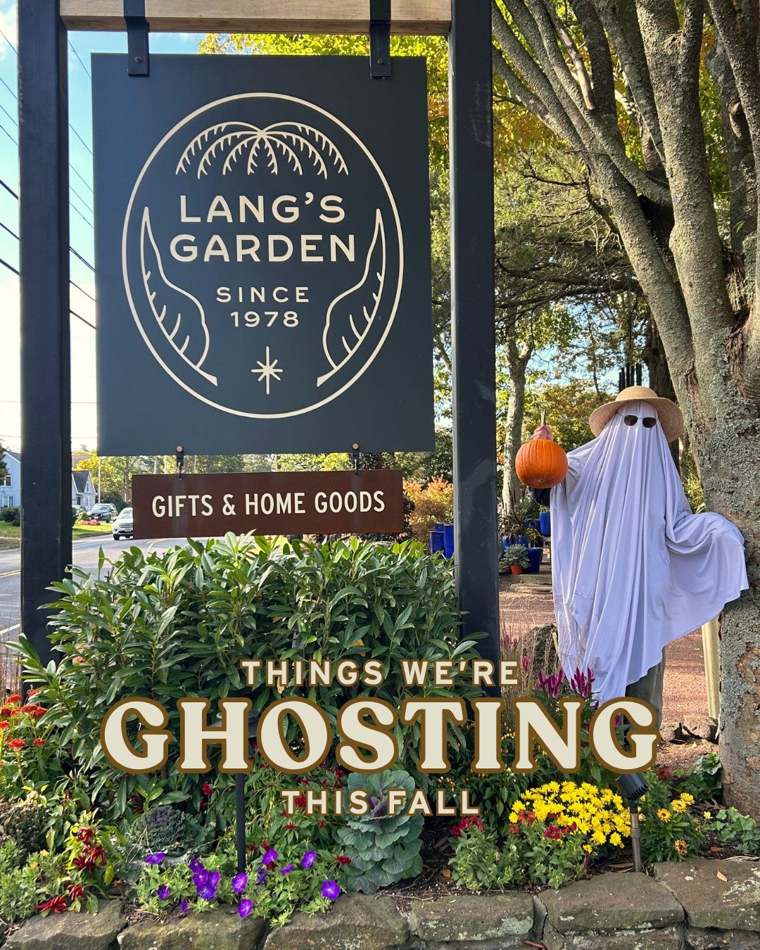We&rsquo;re ghosting these things this fall, and you should too 👻

Fall planting isn&rsquo;t scary, but an empty garden is. Come shop Lang&rsquo;s! 🎃

📍 Lang's Garden Center - 2020 West Ave, Linwood
📞 (609) 927-6283
🕐 Mon to Sat 8am-5pm | Sunday
