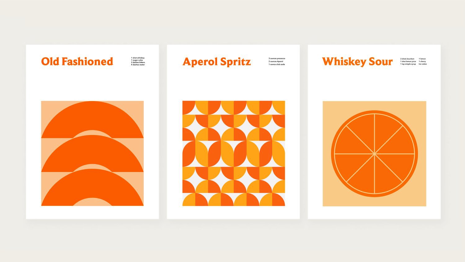 A selection of posters I was commissioned to design using mid-century-inspired illustrations