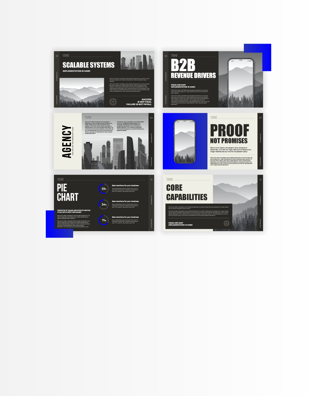 pitch deck design for B2B startups