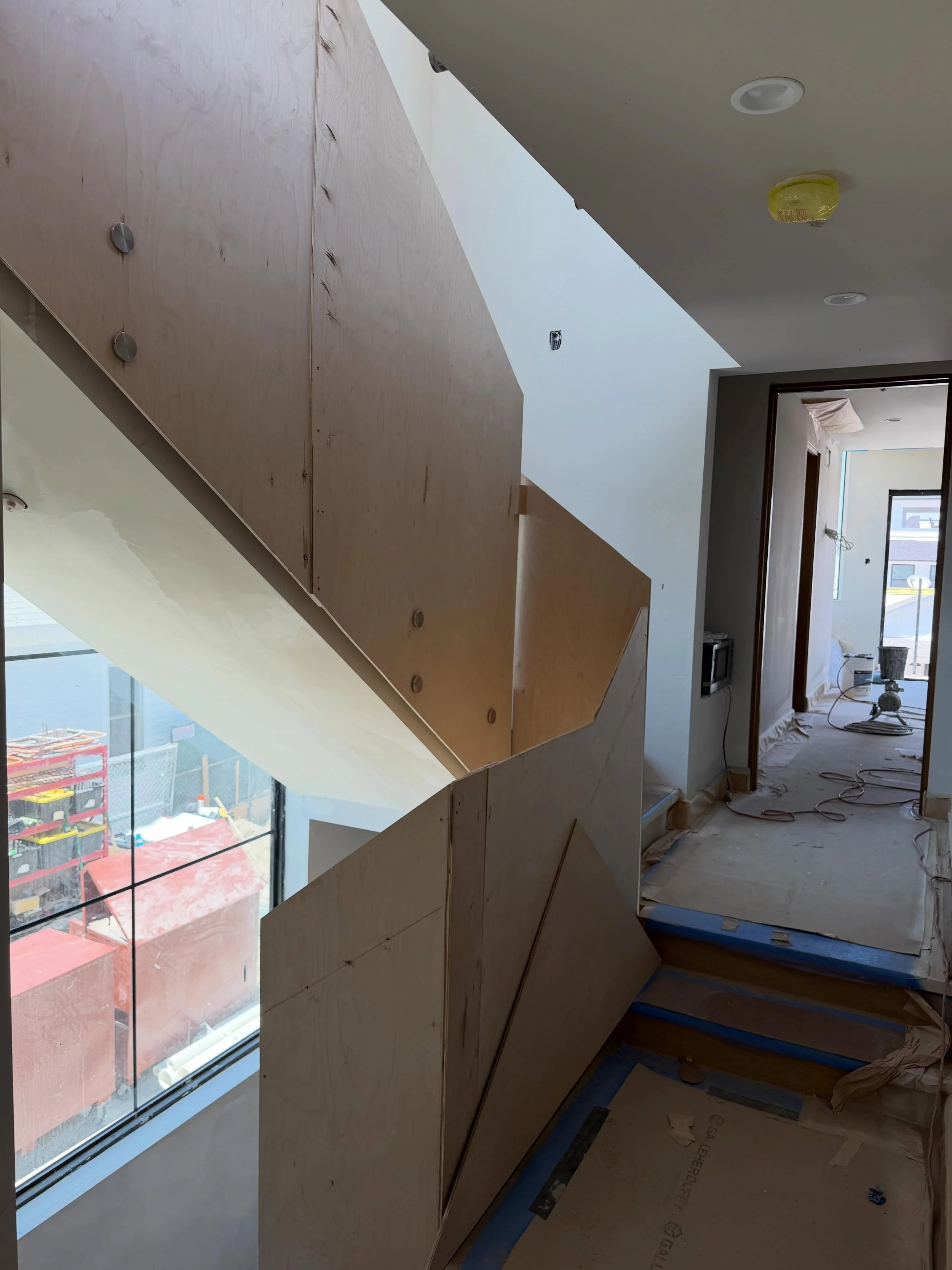 Just a girl admiring some stair glass templates like they&rsquo;re fine art. #interiordesign

Architect @bdandarch 
Builder @rlcarrollgeneralcontractors