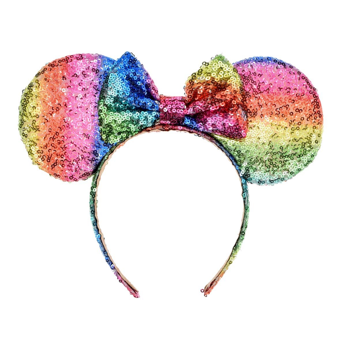 Sequin Rainbow Disney Pride Mouse Ears Headband