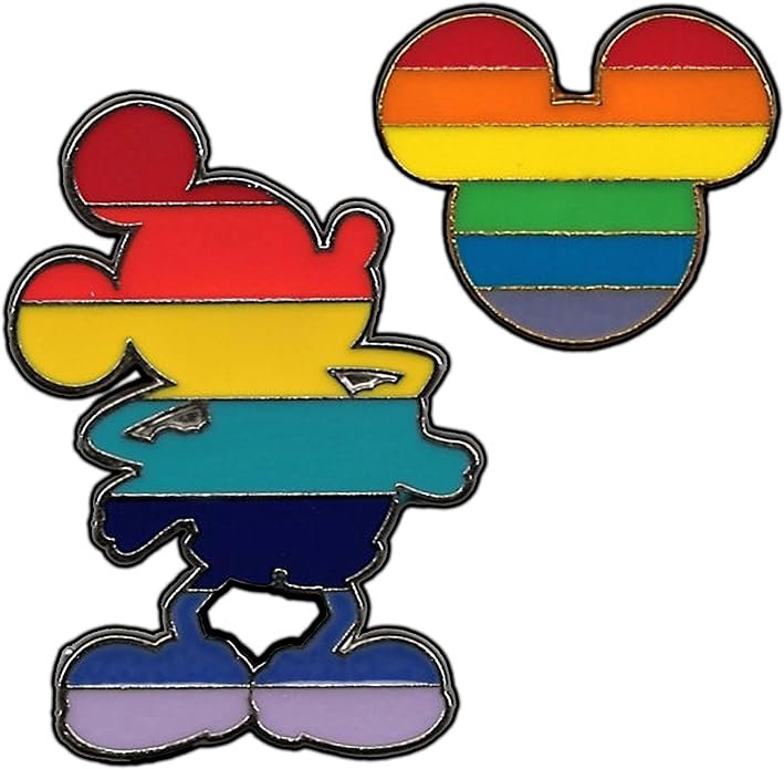 Disney Pride Rainbow Trading Pin