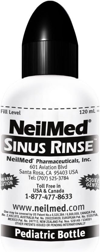 Neilmed's Sinus Rinse, Pediatric, Complete Saline Nasal Rinse Kit 60 Premixed Packets bottle.jpg