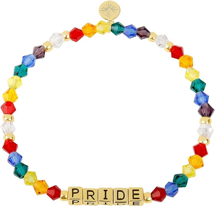 INSPIRED VOICES Rainbow Bracelets - LGBTQ Bracelets - Gay Pride and Rainbow Stuff - Colorful Pride Bracelets for LGBTQ Gifts .jpg