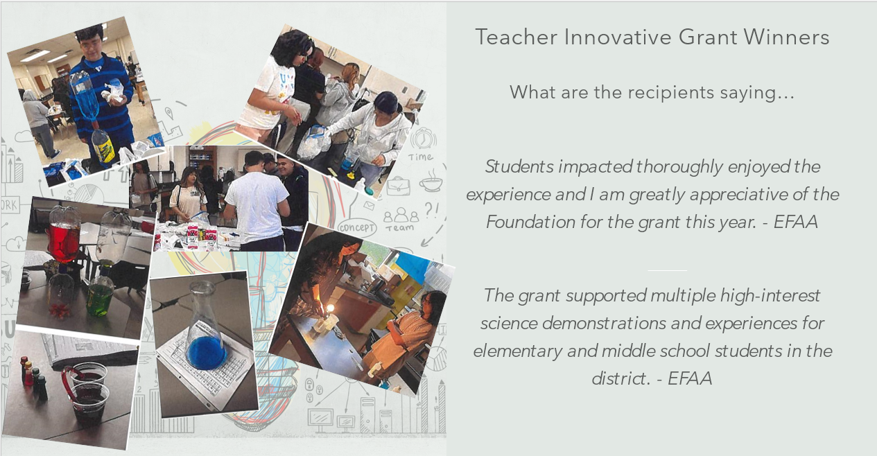 2025 Teacher Grant Winners
