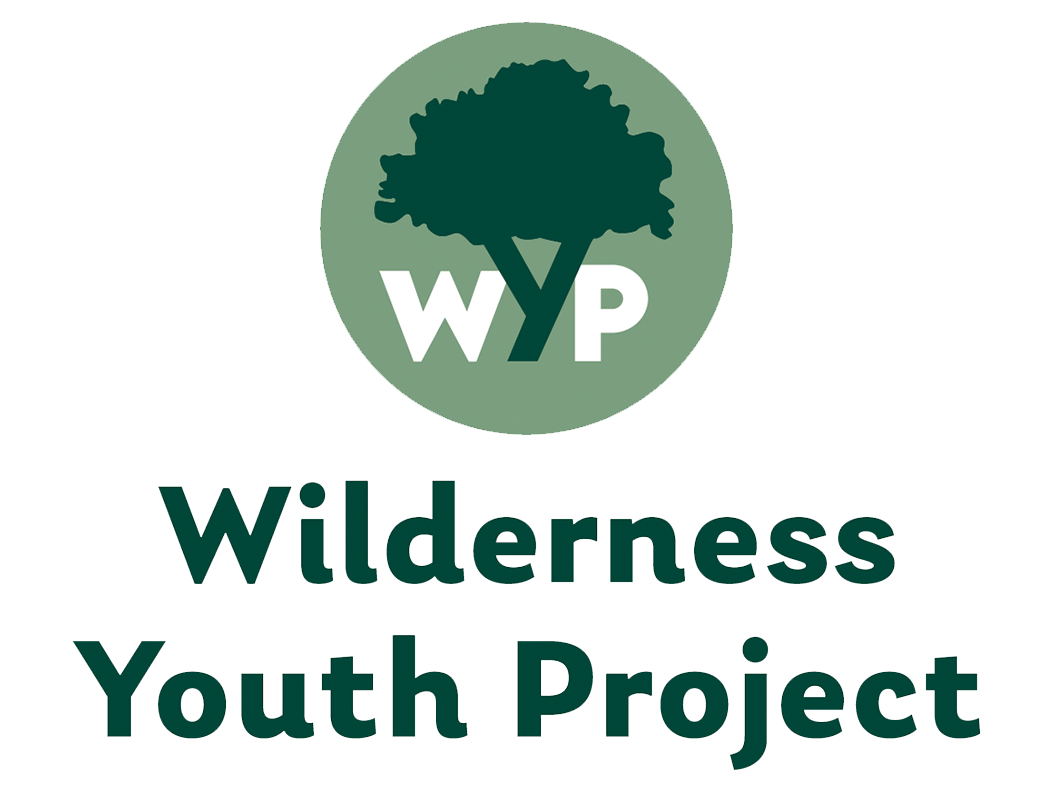 Wilderness Youth Project logo featuring a tree silhouette and initials WYP.