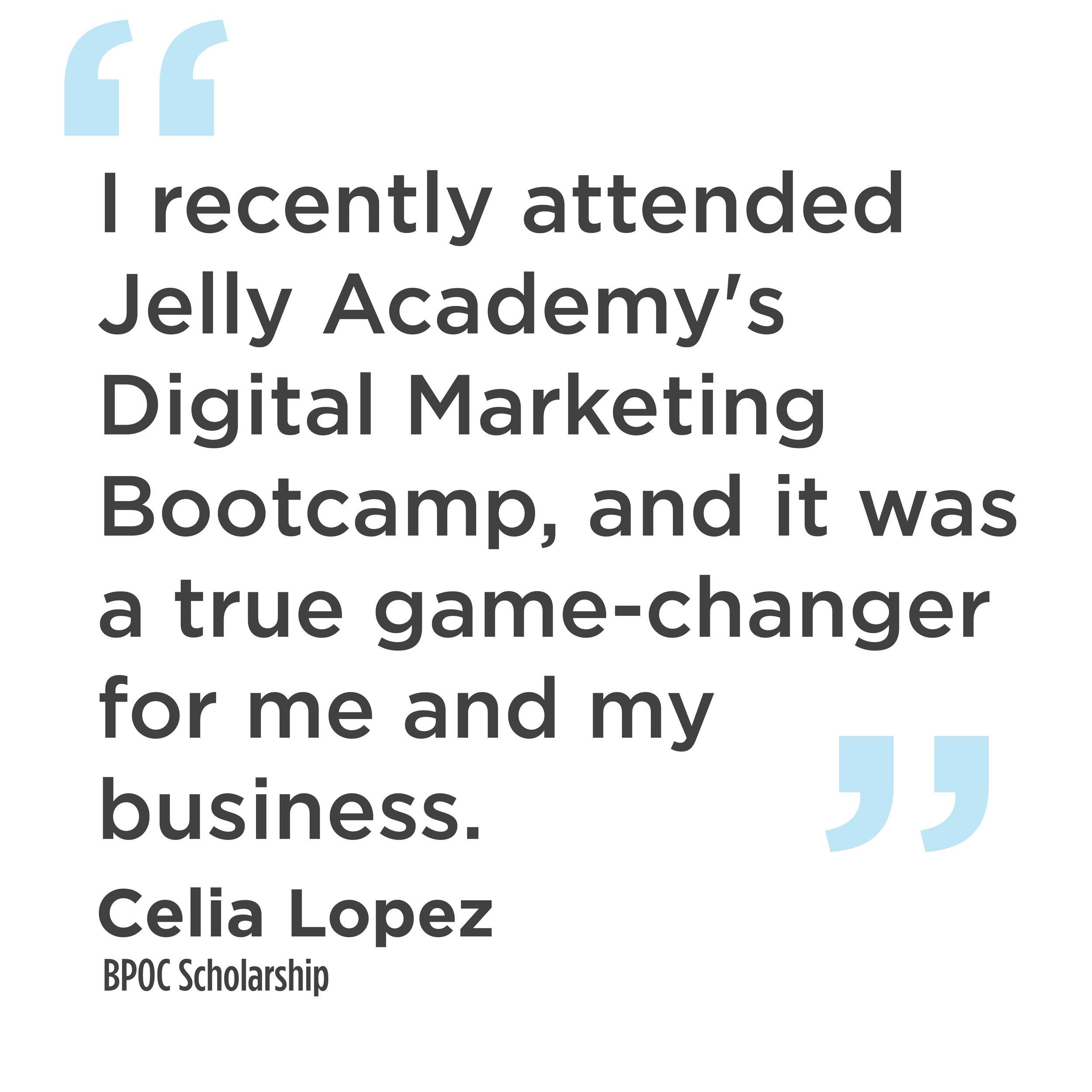 Celia Lopez Written Testimonial