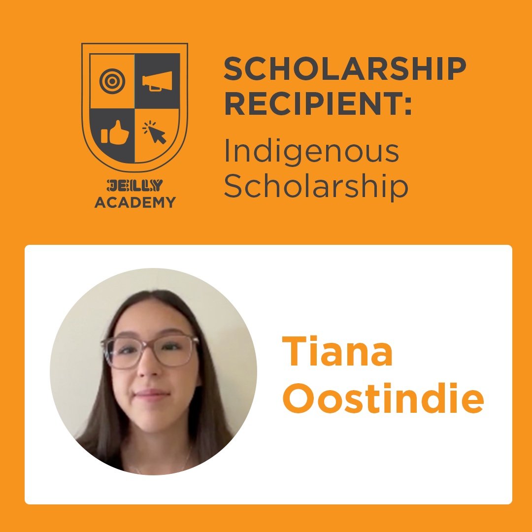 Tiana Oostindie Receives Indigenous Scholarship for Digital Marketing