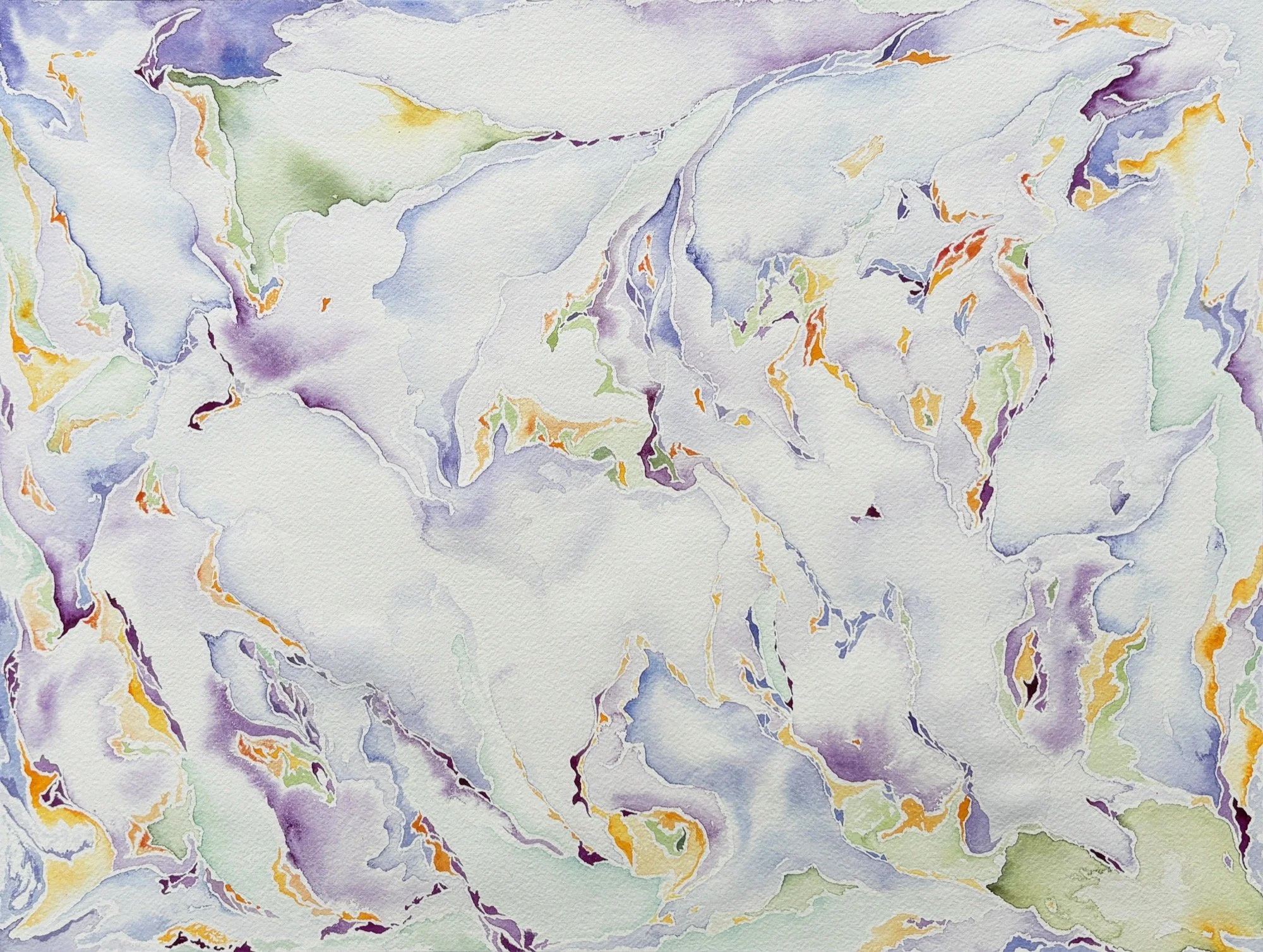 Mary SHAH 
 To the Loving Eye (Small Meanings) , 2026/br 
Watercolor on paper/br 
12 x 16 inches