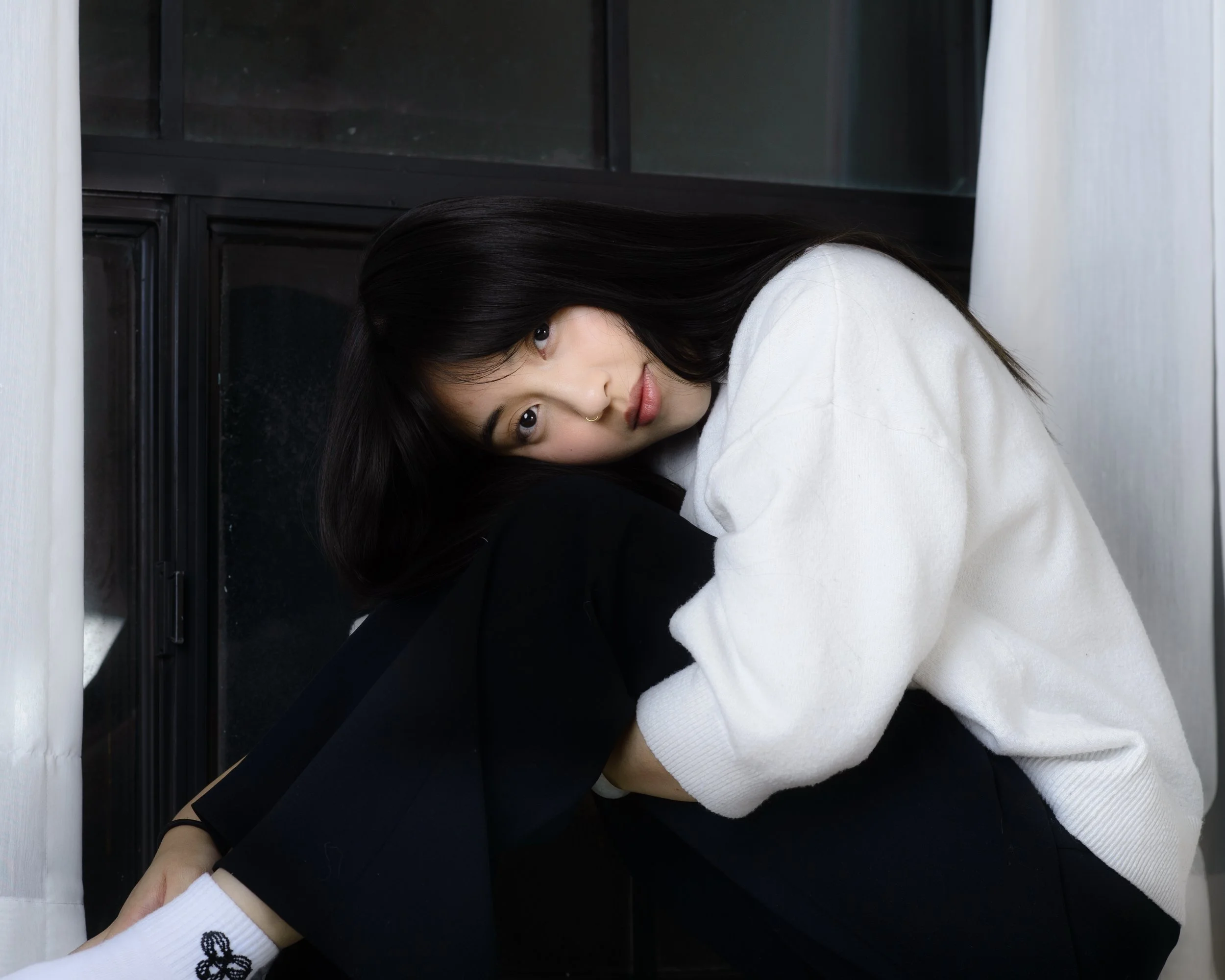 Aeris Nguyen model photoshoot In Mild Studio Toronto