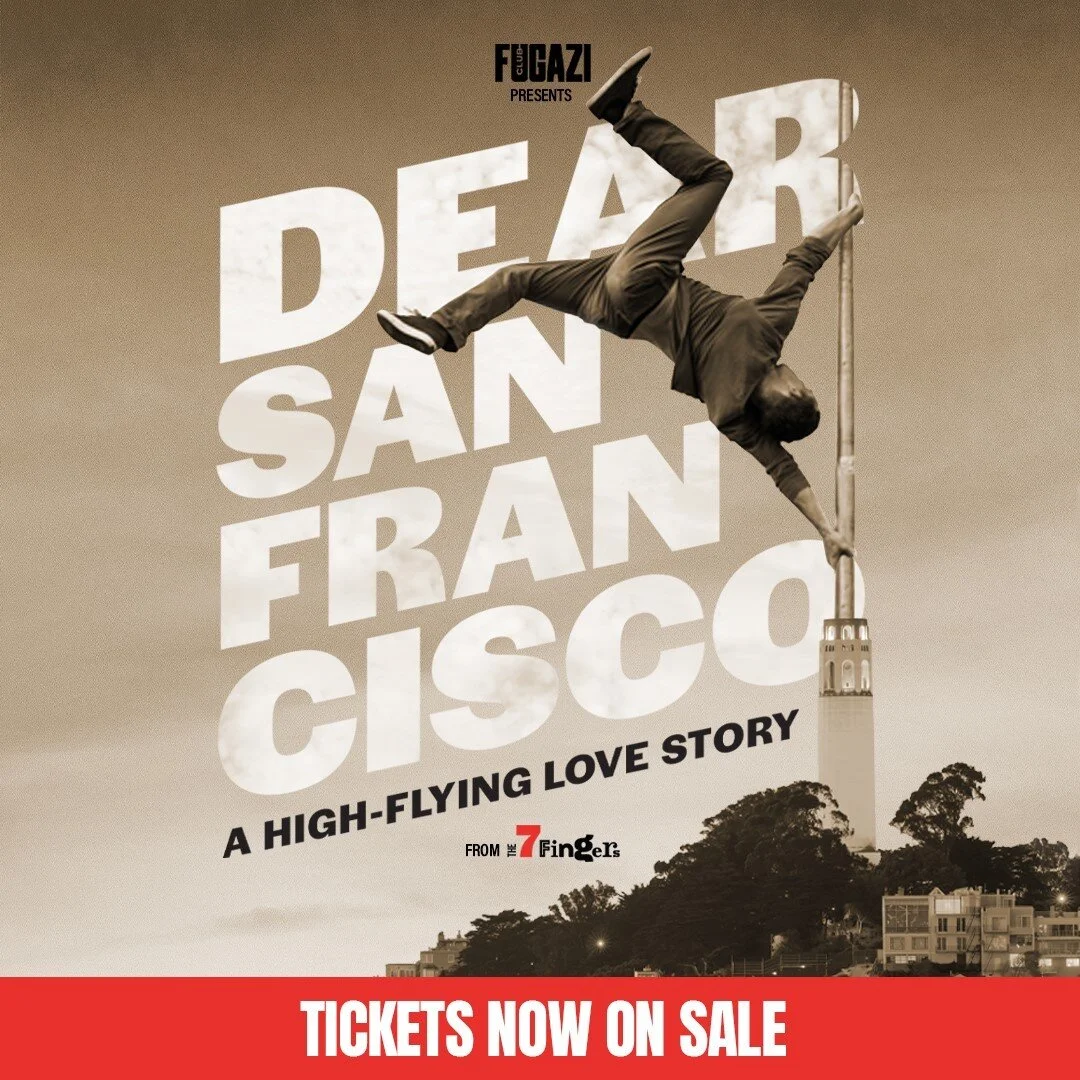 Out of the fog of 2020, Club Fugazi reemerges with an acrobatic love letter to the City by the Bay. 
🌉
"Dear San Francisco: A High-Flying Love Story" is an intimate and immersive production from @the7fingers, one of the world&rsquo;s leadi