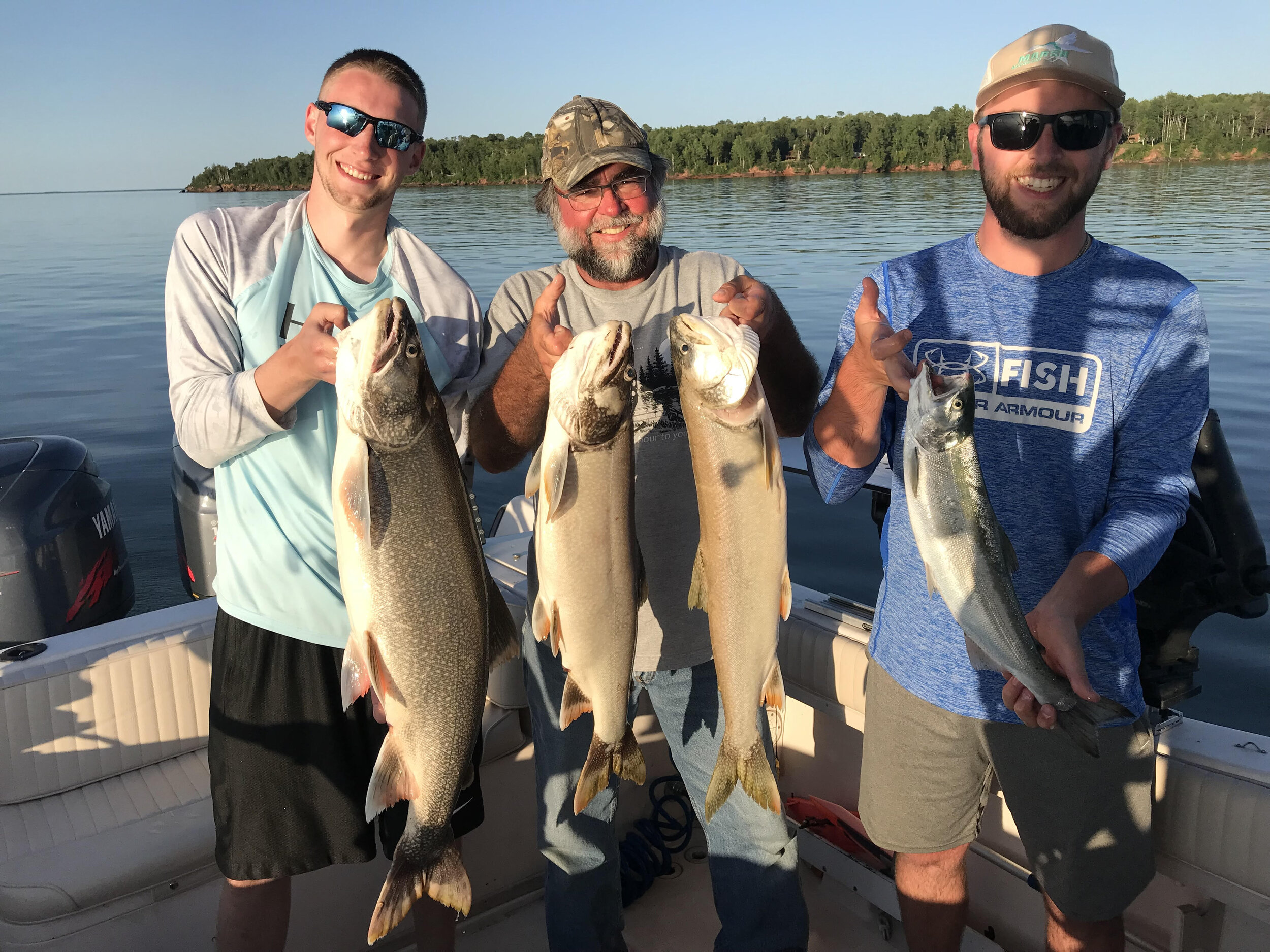 Guided Fishing on Lake Superior out of Knife River and Two Harbors