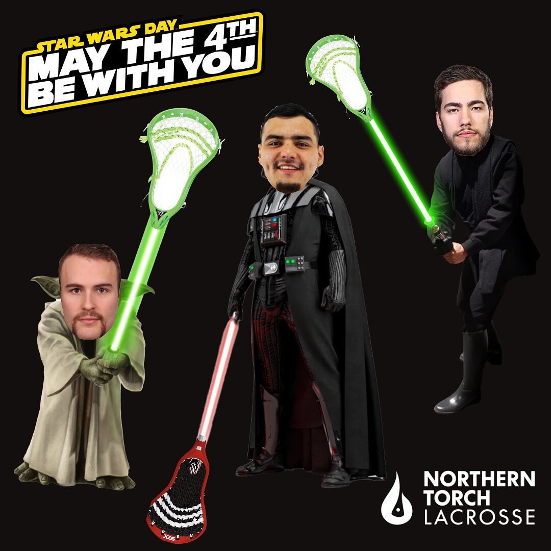 MAY THE FORTH BE WITH YOU! From the NTL boys! #PassTheLightsaber