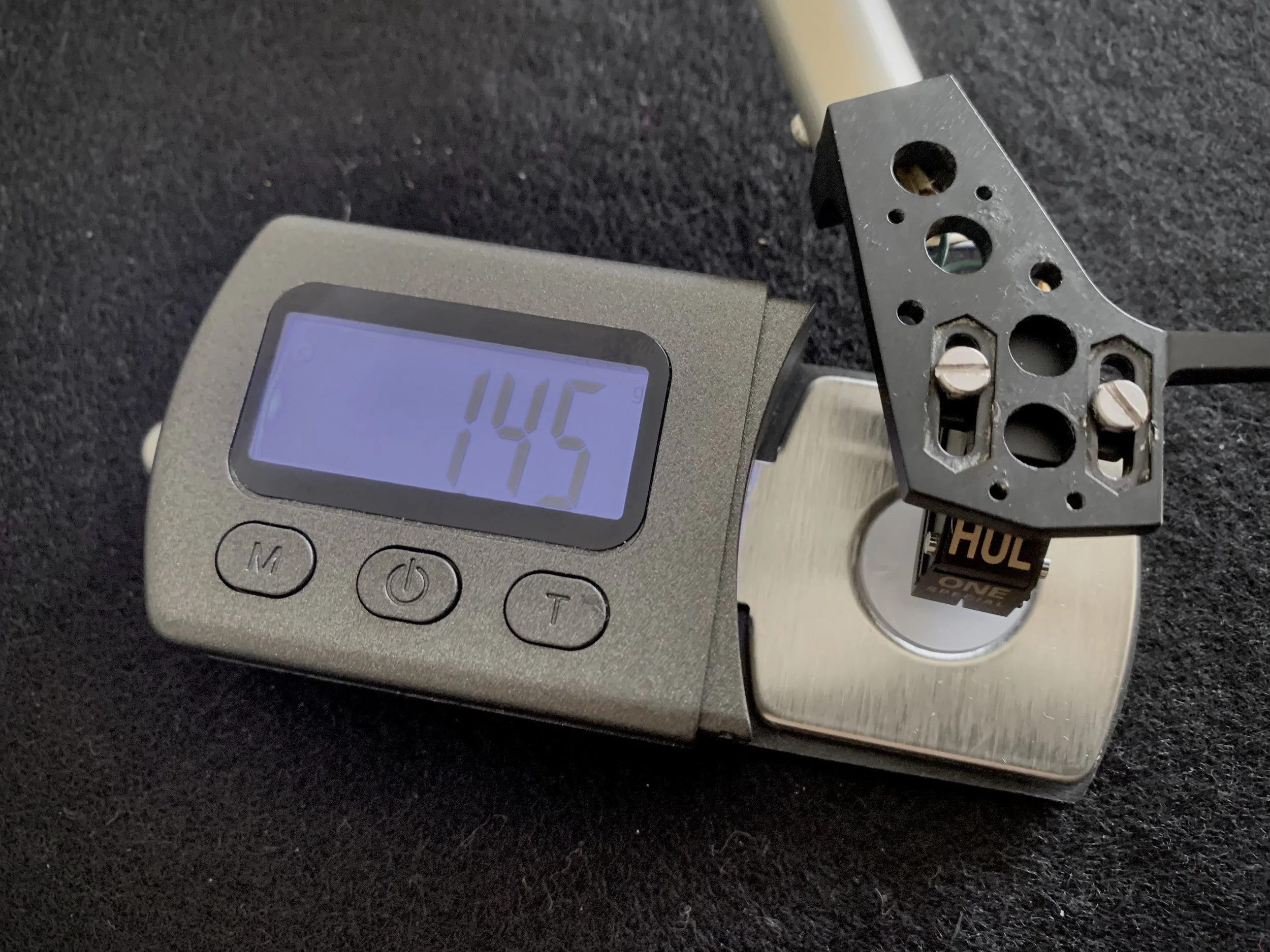 Tracking weight adjustment