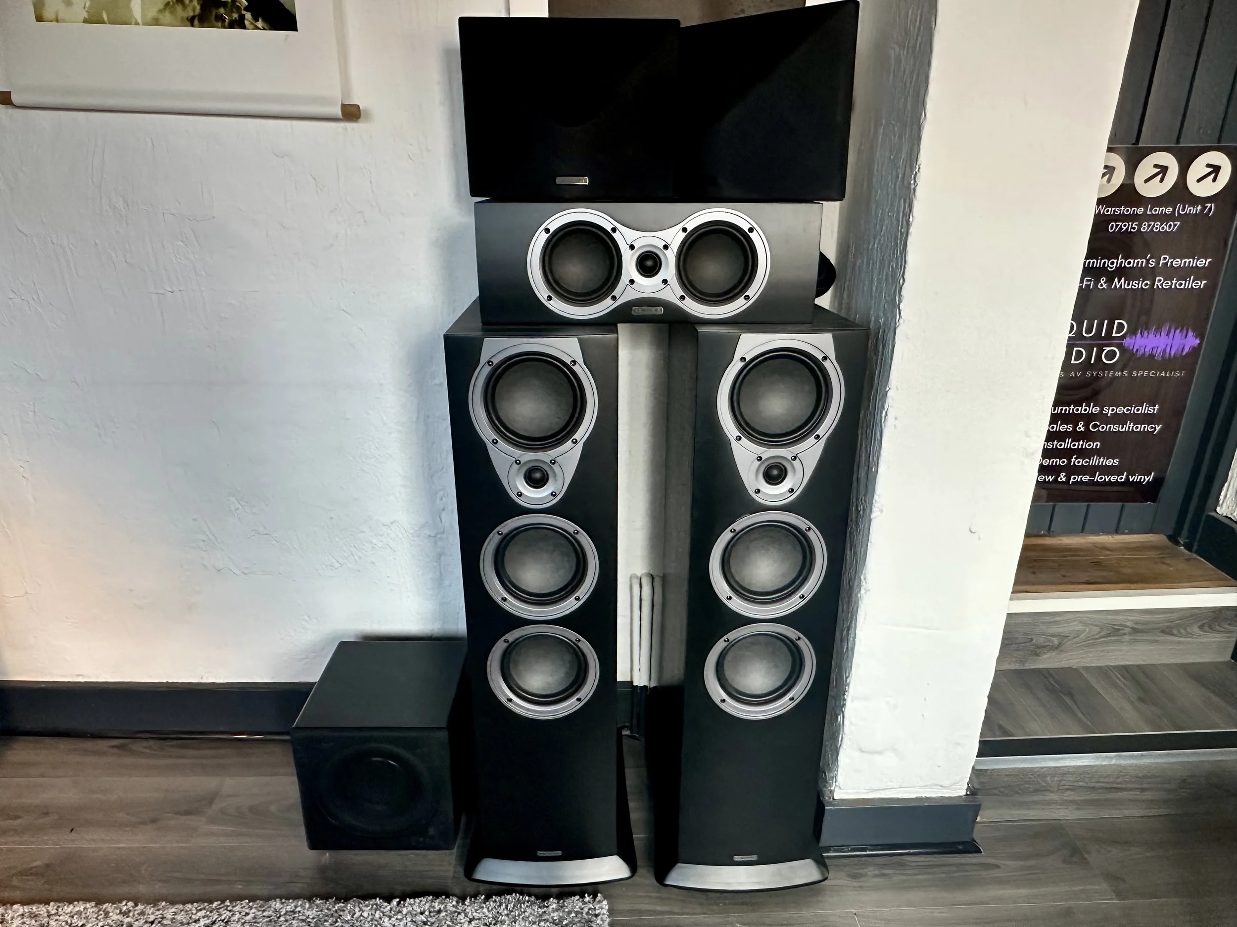 Mission & REL 7.1 Home Cinema SPeaker Package