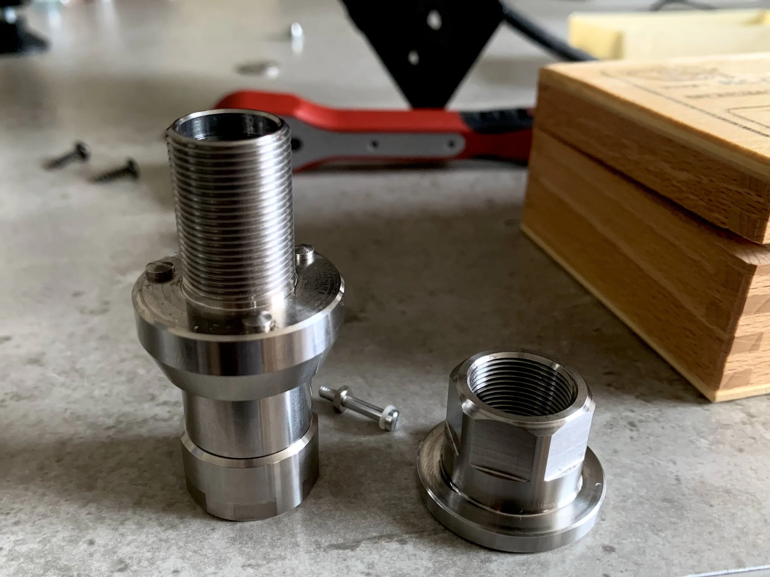 Upgrade from Linn Cirkus to Linn Karousel bearing.