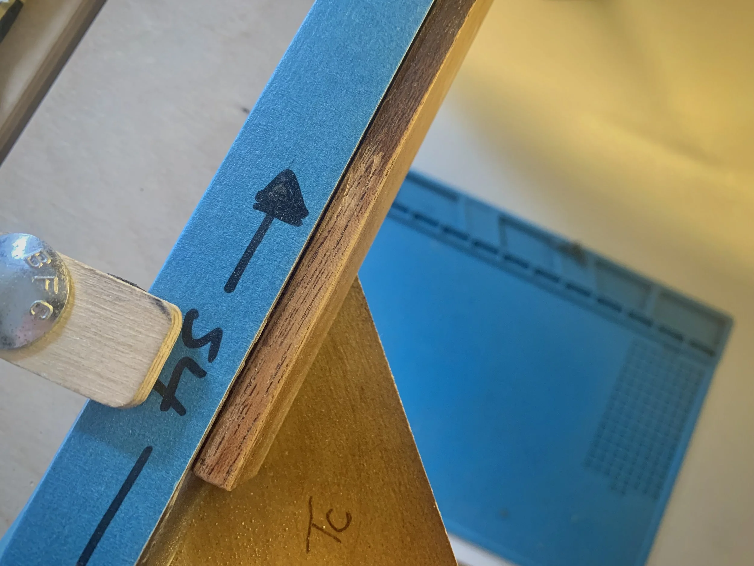 Preparation of plinths to resurface for correct top plate fitment.