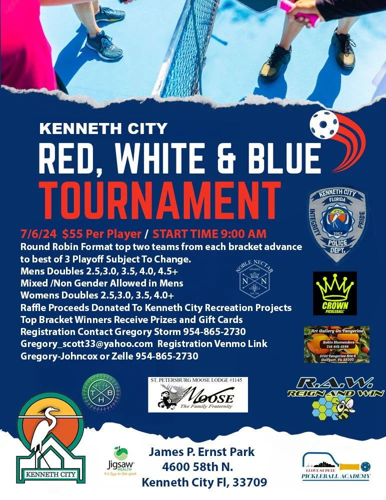City Pickleball Tournament — I Love St Pete Pickleball Academy