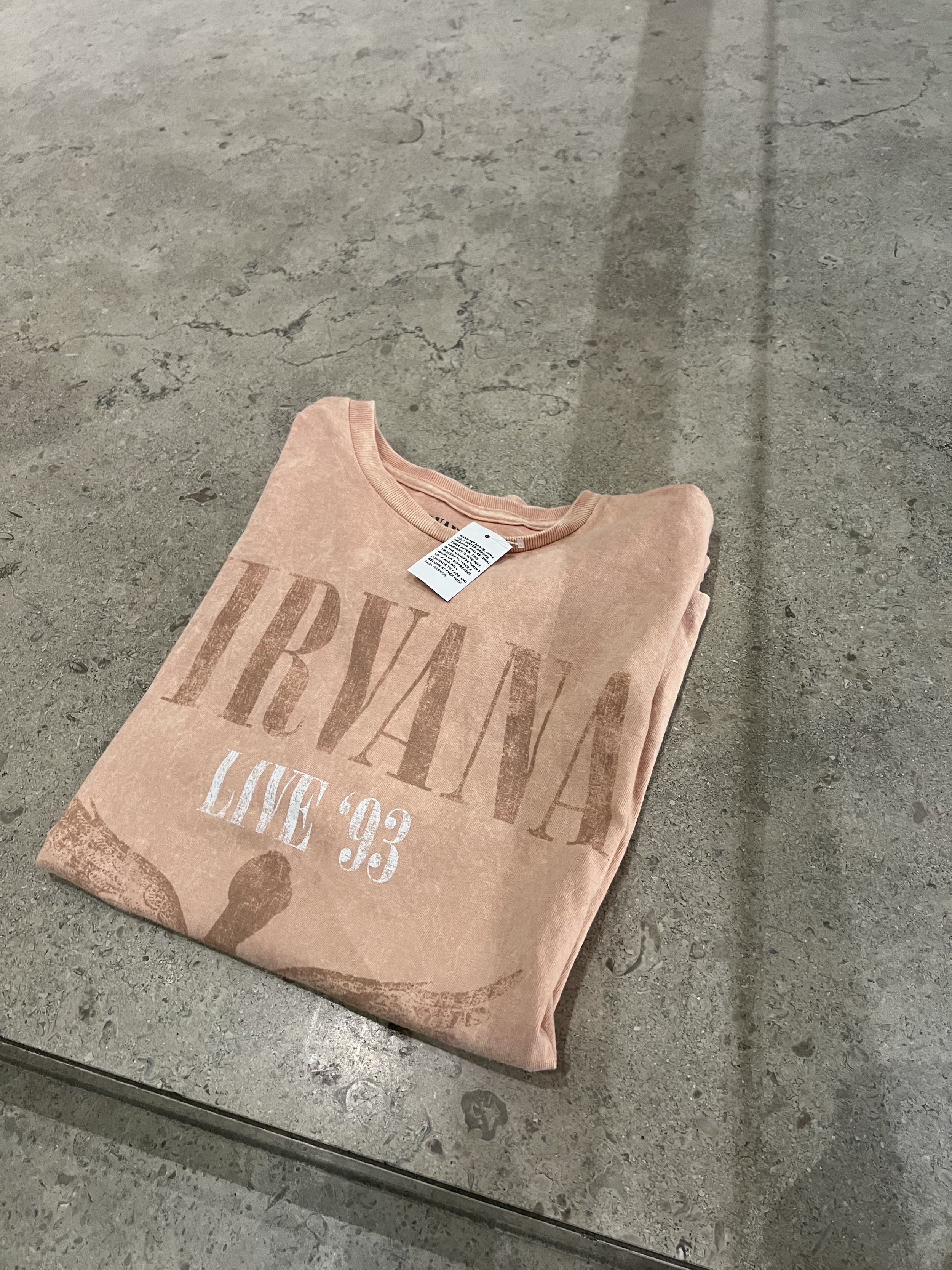 Nirvana World Tour Live 93’ Tee