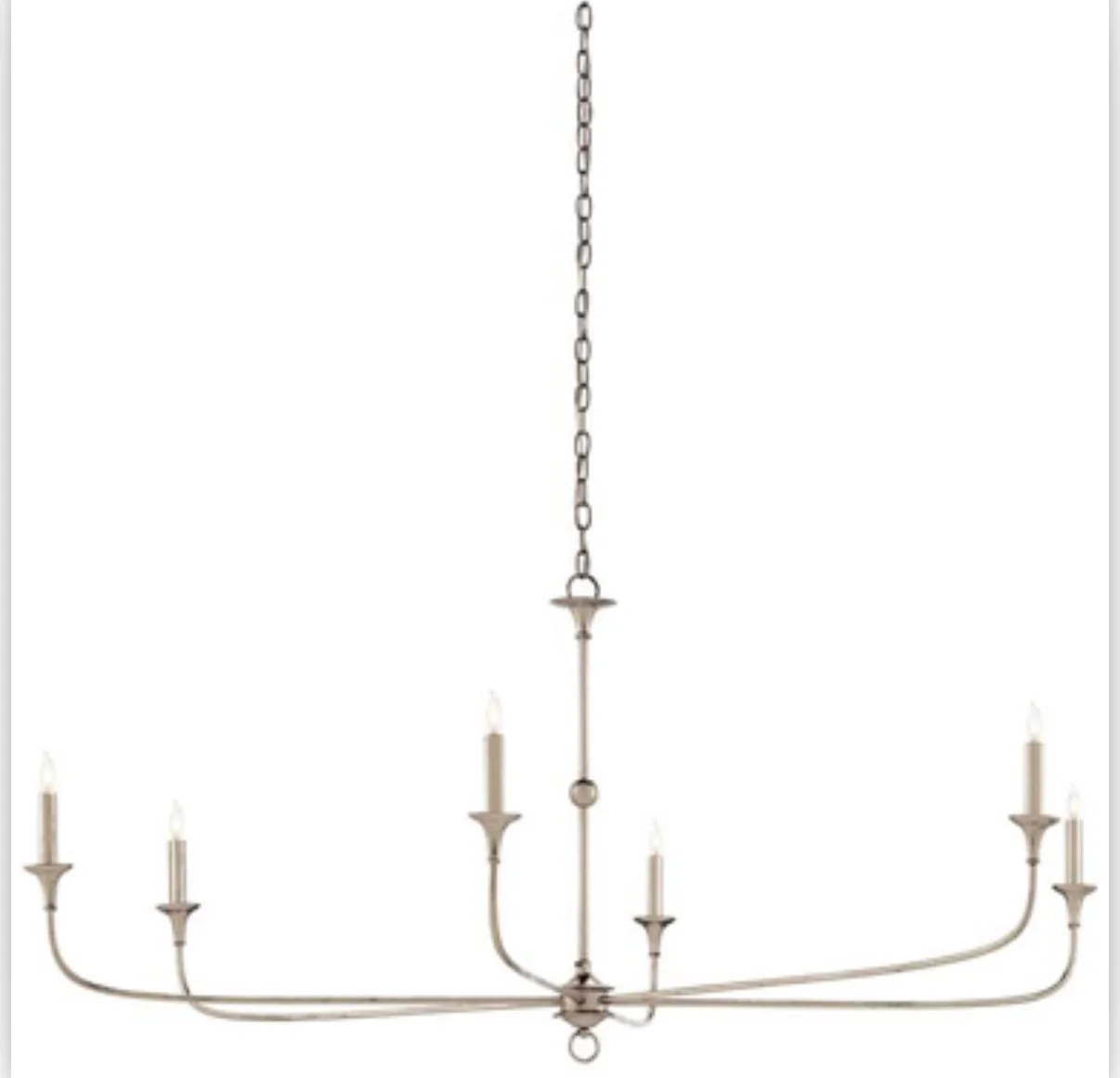 Curry and Company chandelier used in the tour home of the Builder of the Year 2023