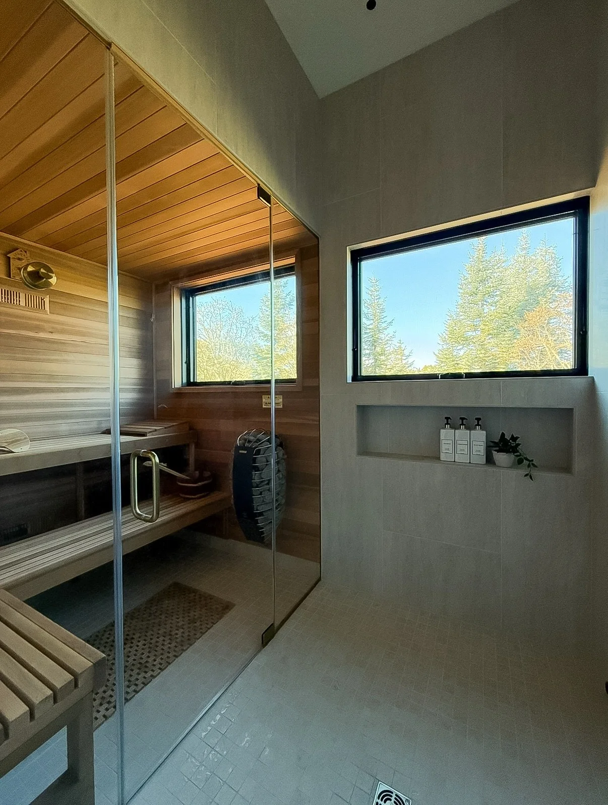 From sauna to shower, the ultimate relaxation experience awaits. We've noticed a rising demand for sauna installations in our projects over the past few years. We've also upgraded many existing bathrooms with sauna additions. Reach out if you need a 