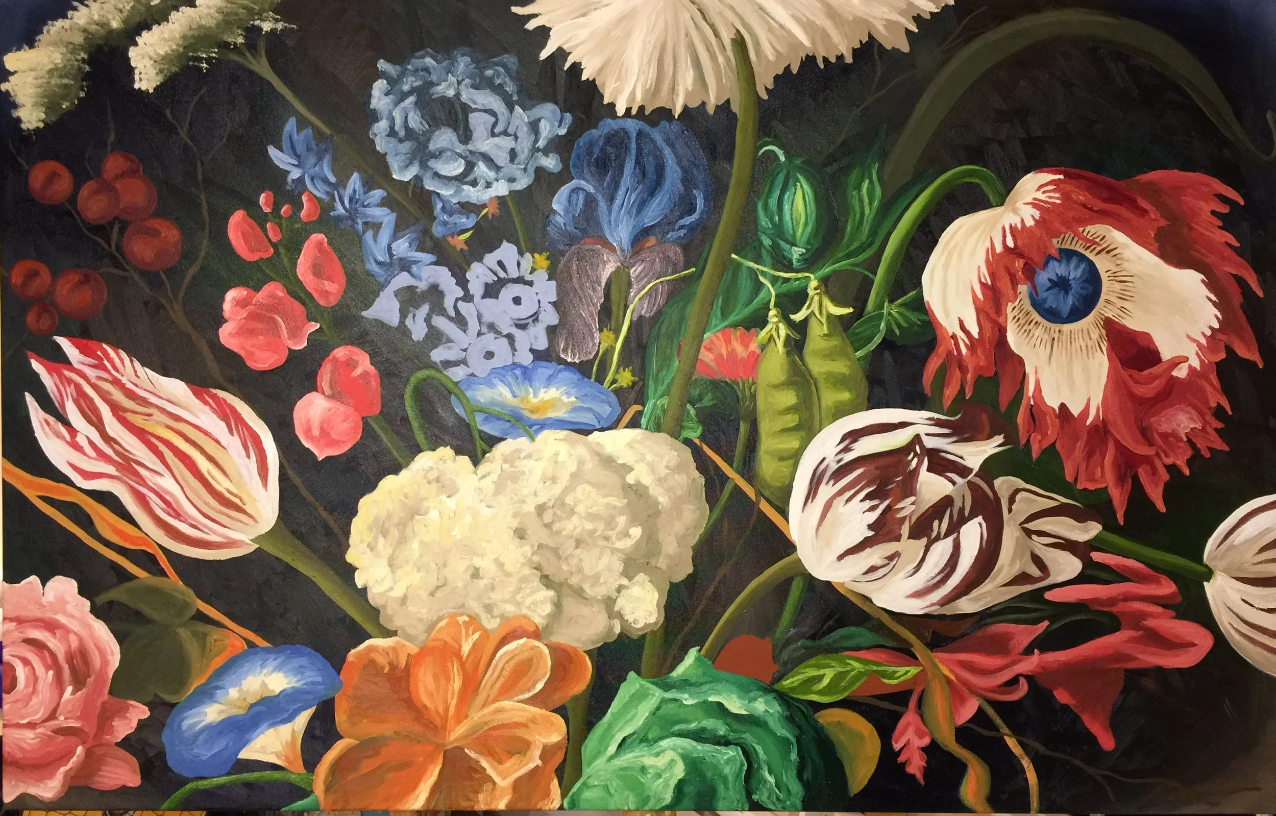Debbie's OG Flowers. Private Collection.