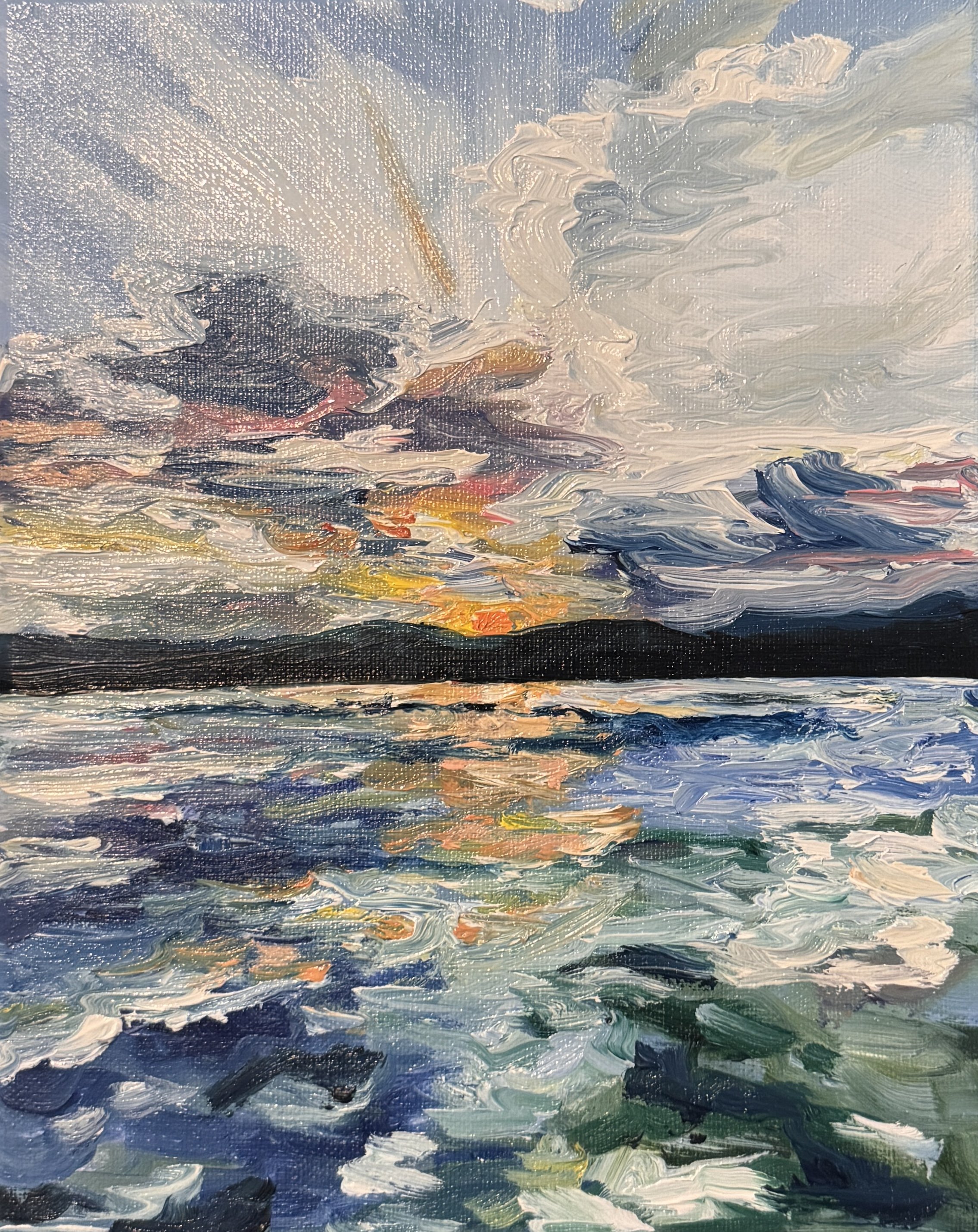 Lauren's Landscape. Oil on Canvas. 2026. Private Collection.