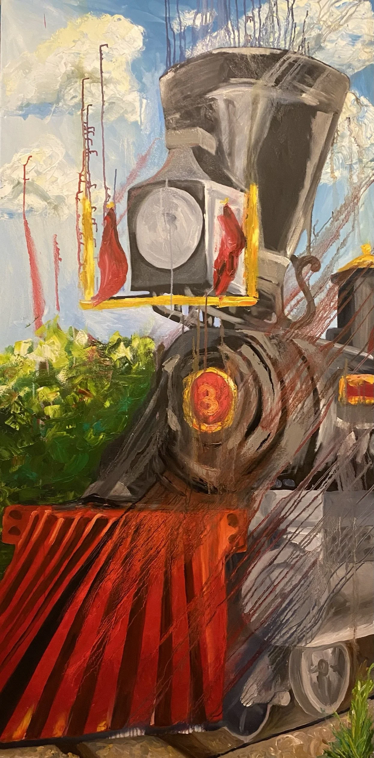 The General. Oil on Canvas. 36"x72". Private Collection & Commission.