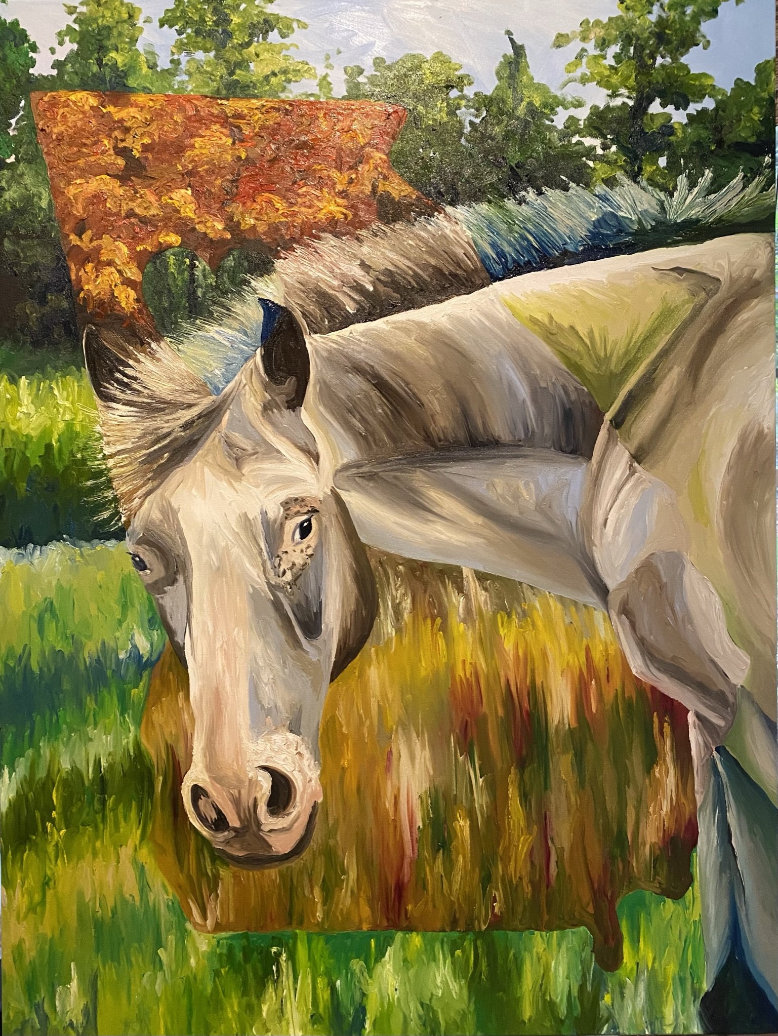 Pockets. Oil on Canvas. 36"x48". Private Collection and Commission. 