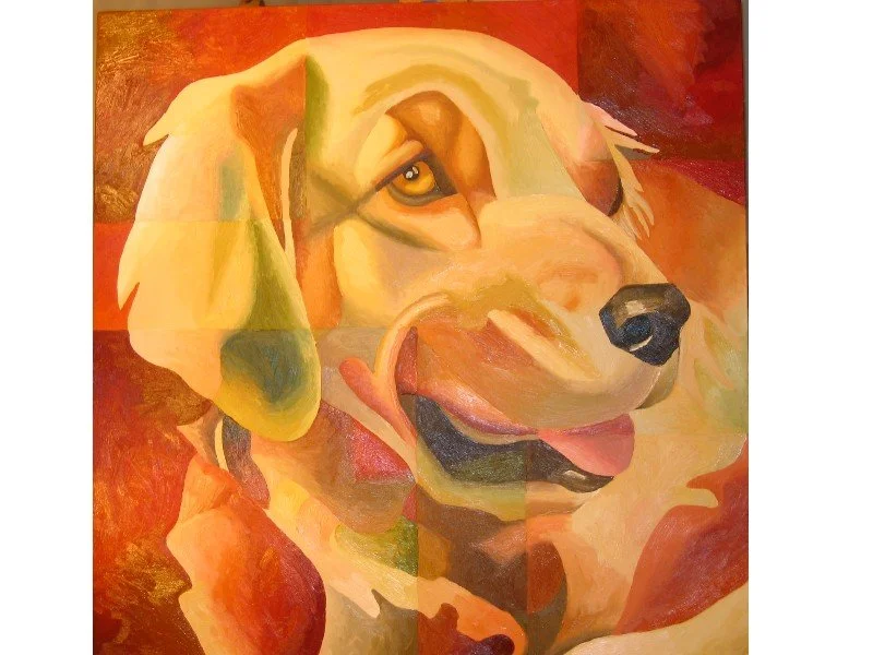Tina. Oil on Canvas. 36"square. Private Collection and Commission. 