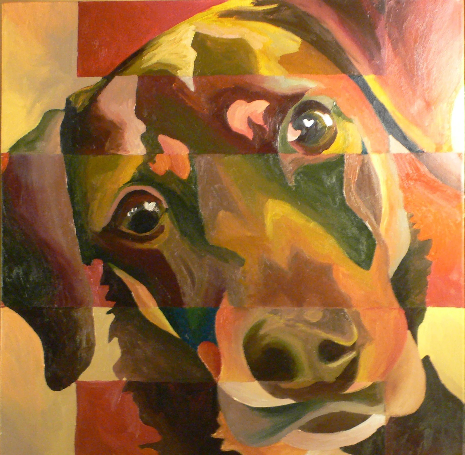 Dallas. Oil on Canvas. 24"square. Private Collection & Commission.